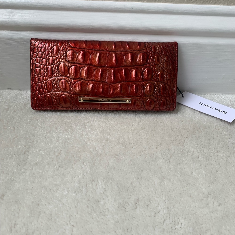 Brahmin Ady Wallet Chili - New With Tags